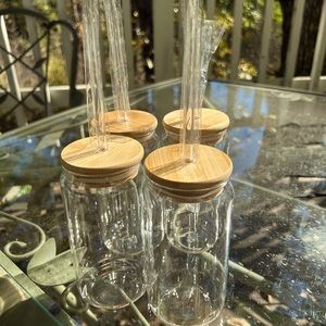 4pc 500ml High Borosilicate Glass Cup